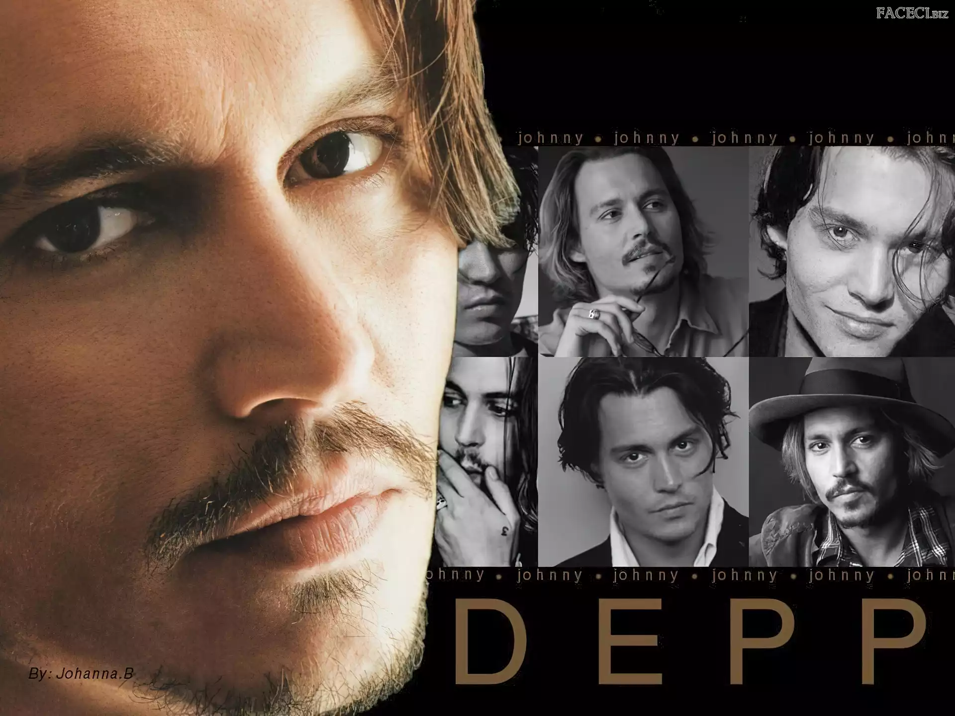 twarz, Johnny Depp, zdjęcia